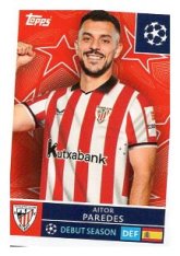 2025-26 Topps Champions League AC Bilbao 102 Aitor Paredes