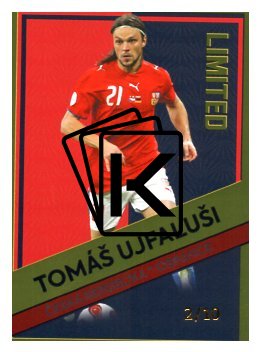 fotbalová kartička 2023 Pro Arena Repre Gold /10 Tomáš Ujfaluši