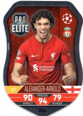 Fotbalová kartička 2022-23 Topps Match Attax UCL Pro Elite Shield SH2 Trent Alexander Arnold Liverpool FC