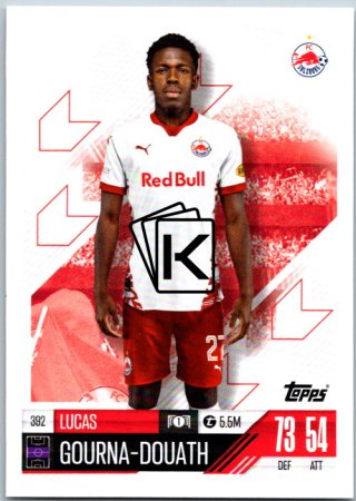 fotbalová kartička 2024-25 Topps Match Attax UEFA Club Competitions 392 Lucas Gourna-Douath (FC Salzburg)