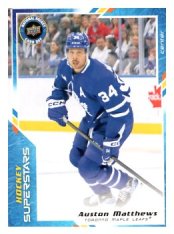 hokejová kartička 2023-24 UD National Card Day NHCD-13 Auston Matthews Toronto Maple Leafs