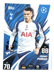 fotbalová kartička 2025-26 Topps Match Attax UCC 323 Pedro Porro (Tottenham Hotspur)