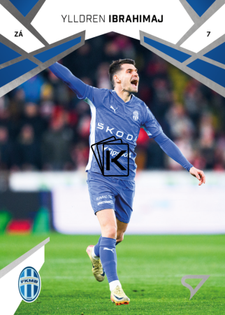 Fotbalová kartička 2024-25 SportZoo Chance Liga Serie 2 FK Mladá Boleslav 245 YLLDREN IBRAHIMAJ