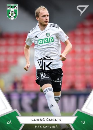 fotbalová kartička 2021-22 SportZoo Fortuna Liga 155 Lukáš Čmelík MFK Karviná