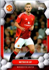 fotbalová kartička 2024-25 Topps Manchester United Fan Set 3 Matthijs de Ligt