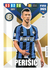 Fotbalová kartička Panini Adrenalyn XL FIFA 365 - 2020 Team Mate 241 Ivan Perišić Inter Milan