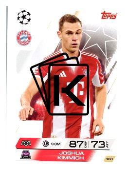 fotbalová kartička 2025-26 Topps Match Attax UCC 163 Joshua Kimmich (FC Bayern München)