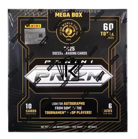 2025 Panini Prizm FIFA World Club Cup Mega Box