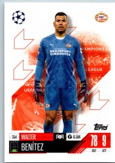 fotbalová kartička 2024-25 Topps Match Attax UEFA Club Competitions 254 Walter Benitez (PSV Eindhoven)