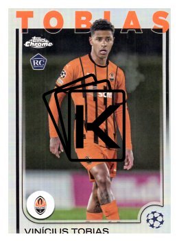 fotbalová kartička 2024-25 Topps Chrome Refractor 167 - Vinicius Tobias