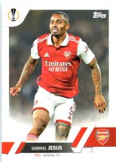 Fotbalová kartička 2022-23 Topps UEFA Club Competitions 38 Gabriel Jesus - Arsenal FC