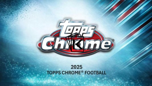 2025 Topps Chrome Football Blaster Box