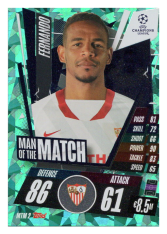 fotbalová kartička 2020-21 Topps Match Attax Champions League MTM2 Fernando Sevilla FC Update