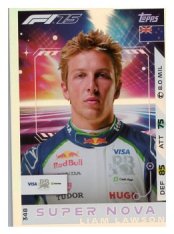 2025 Topps Turbo Attax F1 VCARB Supernova 348 Liam Lawson