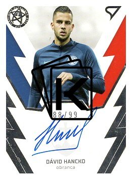 Fotbalová kartička 2020-21 SportZoo David Hancko Autograph /99