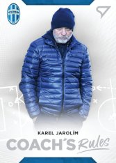 fotbalová kartička SportZoo 2020-21 Fortuna Liga Serie 2 Coach ´s Rules CR11 Karel Jarolím FK Mladá Boleslav