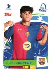 2025-26 Topps Champions League UEFA Youth League 566 Quim Junyent (FC Barcelona)