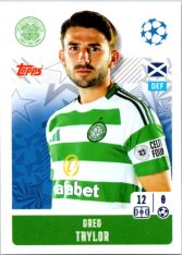 2024-25 Topps Champions League 139 Greg Taylor (Celtic FC)