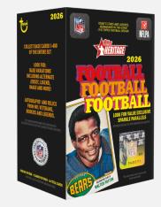 2026 Topps Heritage Football Blaster Box