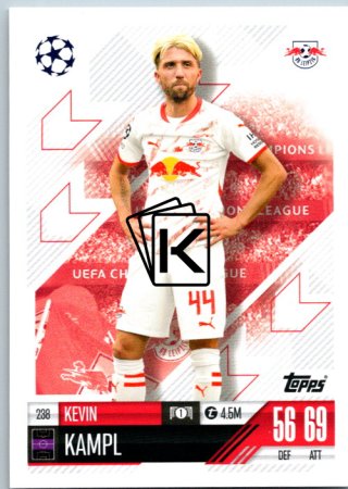 fotbalová kartička 2024-25 Topps Match Attax UEFA Club Competitions 238 Kevin Kampl (RB Leipzig)