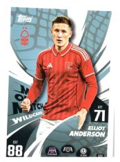 fotbalová kartička 2025-26 Topps Match Attax UCC 322 Elliot Anderson (Nottingham Forest)