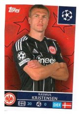 2025-26 Topps Champions League Eintracht Frankfurt 173 Rasmus Kristensen