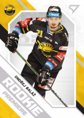 hokejová kartička 2021-22 SportZoo Tipsport Extraliga Serie 2 Rookie Premiere  RP-30 Ondřej Baláž HC Verva Litvínov