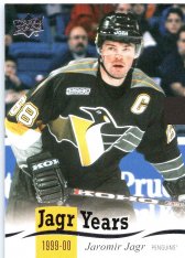 Insertní karta 2018-19 Years JJ-10 Jaromir Jagr Pittsburgh