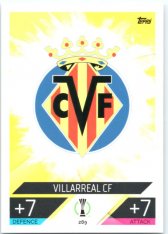 Fotbalová kartička 2022-23 Topps Match Attax UCL289 Team Badge - Villarreal CF