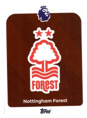fotbalová kartička 2025-26 Topps  Premier League 235 Nottingham Forest Logo