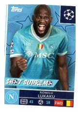 2025-26 Topps Champions League  SSC Napoli 435 Romelu Lukaku