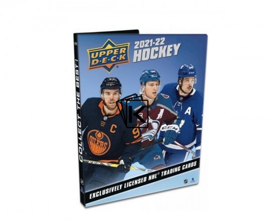 2021-22 Upper Deck Series 1 Hockey Starter kit ( Album + 3 balíčky)
