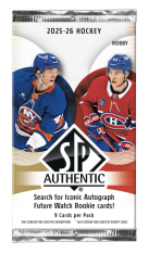 2025-26 Upper Deck SP Authentic Hobby  Balíček