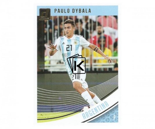 Fotbalová kartička Panini Donruss Soccer 2018-19  - Paulo Dybala - 90 Argentina