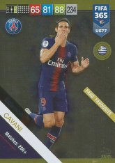 Fotbalová kartička Panini FIFA 365 – 2019 UPDATE Fans Favourite 77 Edinson Cavani PSG