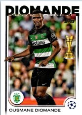 fotbalová kartička 2024-25 Topps UEFA Club Competitions Flagship 122 Ousmane Diomande Sporting Lisabon