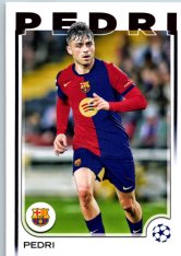 fotbalová kartička 2024-25 Topps UEFA Club Competitions Flagship 174 Pedri FC Barcelona