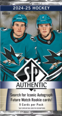 2024-25 Upper Deck SP Authentic Hockey Hobby Balíček