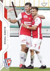 fotbalová kartička SportZoo 2020-21 Fortuna Liga Base 137 Michal Surzyn FK Pardubice