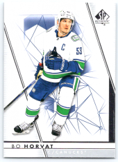 2022-23 Upper Deck SP Authentic 55 Bo Horvat - Vancouver Canucks