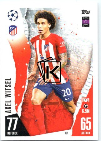 Fotbalová kartička 2023-24 Topps Match Attax UEFA Club Competitions 160 Mario Hermoso Atlético de Madrid