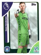 fotbalová kartička 2025-26 Topps  Premier League 110 Dean Henderson (Crystal Palace)