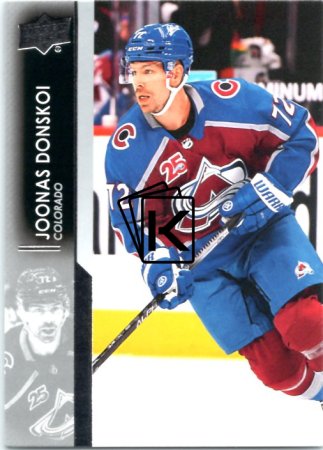 hokejová karta 2021-22 UD Series One 46 Joonas Donskoi - Colorado Avalanche