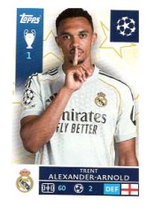 2025-26 Topps Champions League Real Madrid C.F. 390 Trent Alexander-Arnold