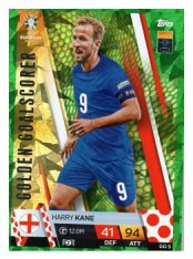 fotbalová karta Topps Match Attax EURO 2024 Green parallel GC5 Harry Kane (England)