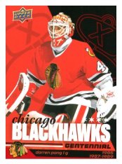 2025-26 Upper Deck Centennial Chicago Blackhawks 75 Darren Pang