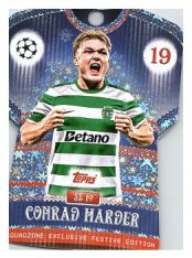 fotbalová kartička 2025-26 Topps UCC Winter SquadZone 19 Condrad Harder Sporting LIsabon