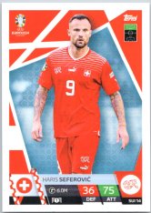 fotbalová karta Topps Match Attax EURO 2024 SUI14 Haris Seferović (Switzerland)