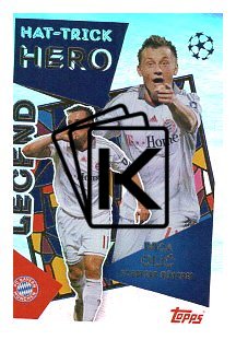2025-26 Topps Champions League Historic Hat-Trick Heroes 34 Ivica Olic (FC Bayern München)