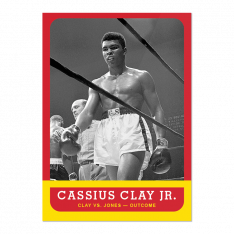 Sběratelská Kartička 2021 Topps MUHAMMAD ALI - The People's Champ 6. Cassius Clay Jr.